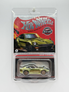 Hot Wheels RLC Custom '72 Datsun 240Z Green (Pomačkaný protektor)