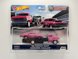 Hot Wheels Premium Team Transport #25 '68 Dodge Dart