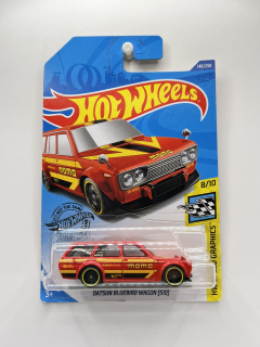 Hot Wheels Datsun Bluebird Wagon (510) Red