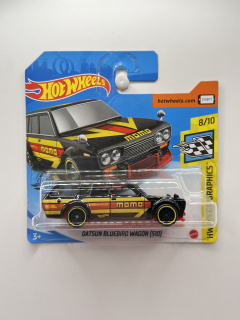 Hot Wheels Datsun Bluebird Wagon (510) Black
