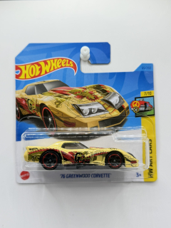 Hot Wheels ´76 Greenwood Corvette Yellow