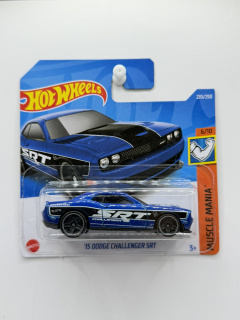 Hot Wheels ´15 Dodge Challenger SRT Blue