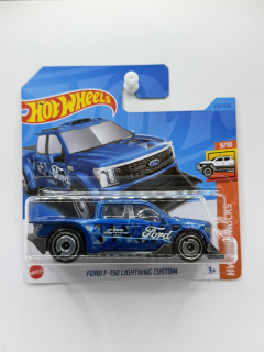 Hot Wheels Ford F-150 Lightning Custom Blue