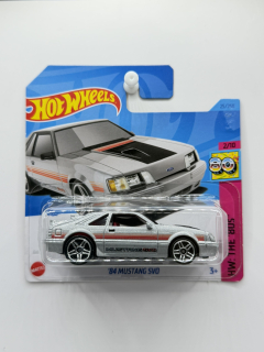 Hot Wheels ´84 Ford Mustang SVO Silver