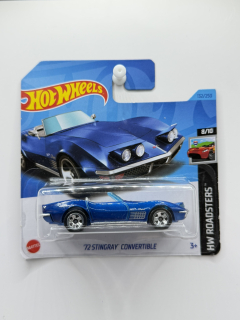 Hot Wheels ´72 Corvette Stingray Convertible Blue