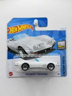 Hot Wheels ´72 Corvette Stingray Convertible White
