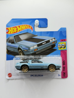 Hot Wheels DMC Delorean Blue