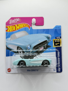 Hot Wheels 1956 Corvette Barbie Blue