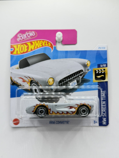 Hot Wheels 1956 Corvette Barbie Grey