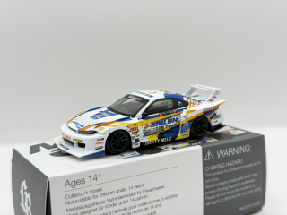 Mini GT 895 - Nissan Silvia S15 #555 LBWK 2023 Formula Drift Japan