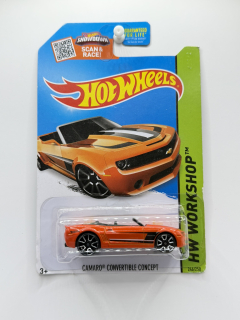 Hot Wheels Chevrolet Camaro Convertible Concept Orange