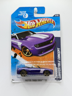 Hot Wheels Chevrolet Camaro Convertible Concept Purple
