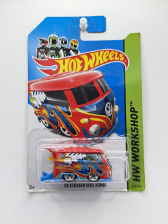 Hot Wheels Volkswagen Kool Kombi Red - POŠKOZENÝ OBAL