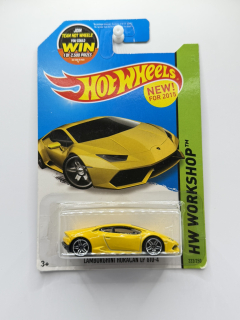 Hot Wheels Lamborghini Huracán LP 610-4 Yellow