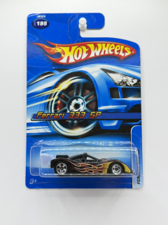 Hot Wheels Ferrari 333 SP Black