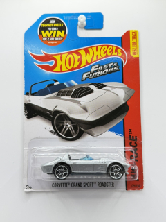 Hot Wheels Corvette Grand Sport Roadster Silver Fast & Furious