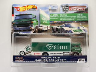 Hot Wheels Premium Team Transport #16 Mazda 787B-VADA!