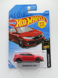 Hot Wheels 2018 Honda Civic Type R Red