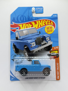 Hot Wheels Land Rover Series lll Pickup Blue