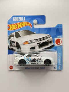Hot Wheels Nissan Skyline GT-R R32 Godzilla White
