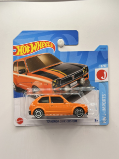 Hot Wheels ´73 Honda Civic Custom Orange