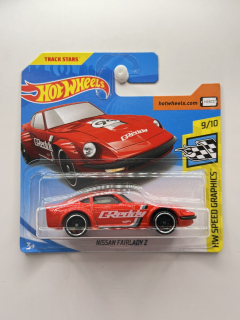 Hot Wheels Nissan Fairlady Z Greddy Red