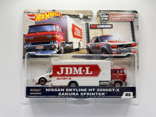 Hot Wheels Premium Team Transport #8 Nissan Skyline HT 2000GT-X