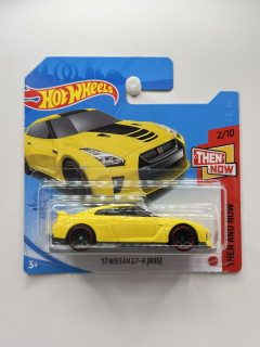 Hot Wheels ´17 Nissan GT-R R35 Yellow 