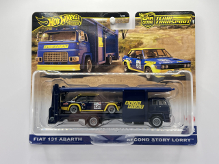 Hot Wheels Premium Team Transport #62 Fiat 131 Abarth