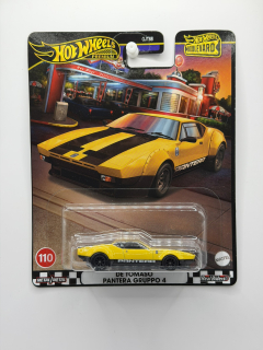 Hot Wheels Premium De Tomaso Pantera Gruppo 4 Boulevard 110