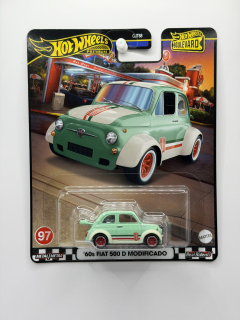Hot Wheels Premium ´60s Fiat 500 D Modificado Boulevard 97