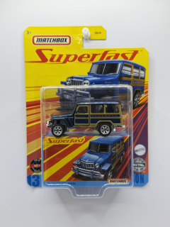 MATCHBOX - Superfast 1962 Willys Jeep Wagon