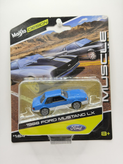 Maisto - 1988 Ford Mustang LX Blue
