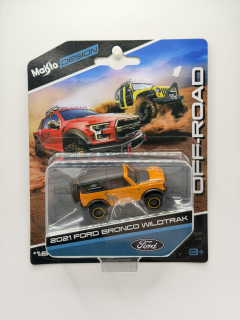 Maisto - 2021 Ford Bronco Wildtrak Orange