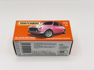 MATCHBOX - 1964 Austin Mini Cooper Pink