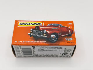 MATCHBOX - 1941 Cadillac Series 62 Convertible Coupe