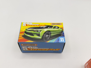 MATCHBOX - Superfast ´17 Chevy Camaro Green