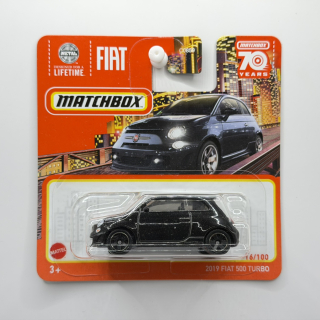 MATCHBOX - 2019 Fiat 500 Turbo