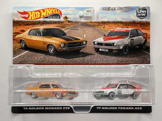 Hot Wheels Premium 2-Pack '73 Holden Monaro GTS, '77 Holden Torana A9X
