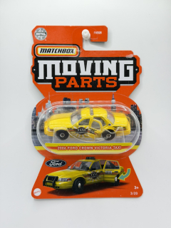 MATCHBOX - Moving Parts 2006 Ford Crown Victoria Taxi
