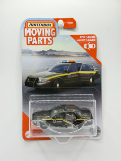 MATCHBOX - Moving Parts 2006 Ford Crown Victoria Police 