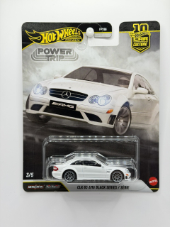Hot Wheels Premium 2008 Mercedes-Benz CLK 63 AMG Black Series Power Trip 3/5