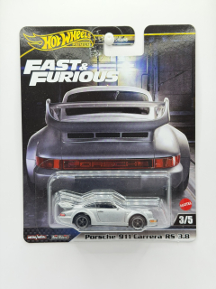 Hot Wheels Premium Porsche 911 Carrera RS 3.8 Fast & Furious 3/5