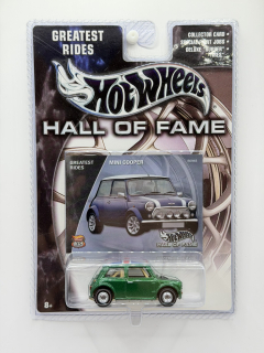 Hot Wheels Hall Of Fame Mini Cooper Green