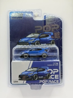 Pop Race PR64-004 - Pandem Toyota GR Yaris Blue