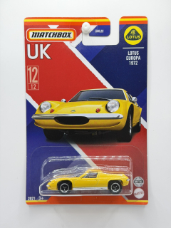 MATCHBOX - Lotus Europa 1972 Yellow