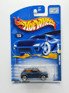 Hot Wheels Mini Cooper Blue