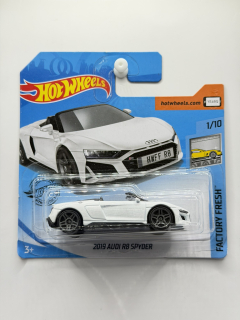 Hot Wheels 2019 Audi R8 Spyder White