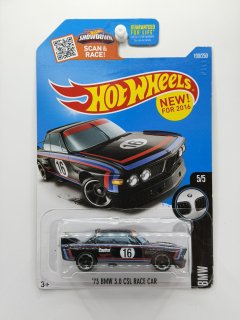 Hot Wheels ´73 BMW 3.0 CSL Race Car Black