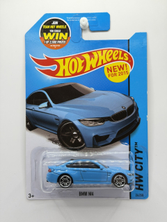 Hot Wheels BMW M4 Blue
